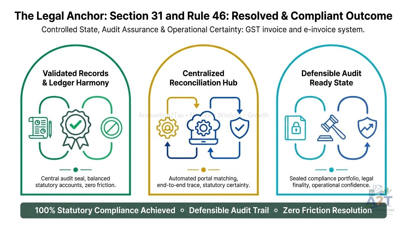 GST Invoice Explained: Mandatory Rules, Components and E-Invoicing Standards in India Case Study & Compounding Blueprint
