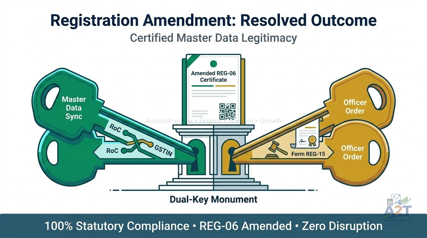GST Registration Details: Core vs Non-Core Amendments and Business Changes in India Case Study & Compounding Blueprint