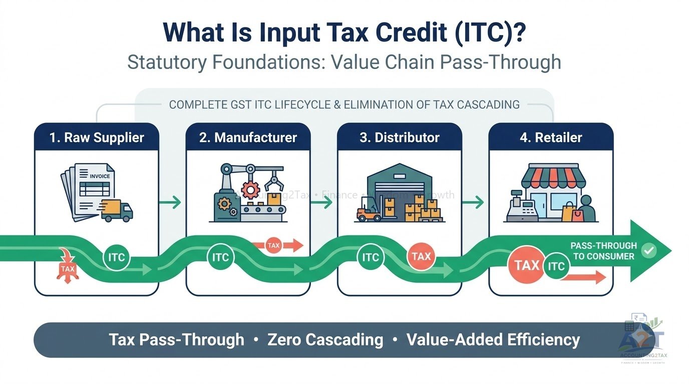 Input Tax Credit Explained: How GST Paid on Purchases Can Be Treated in India Case Study & Compounding Blueprint