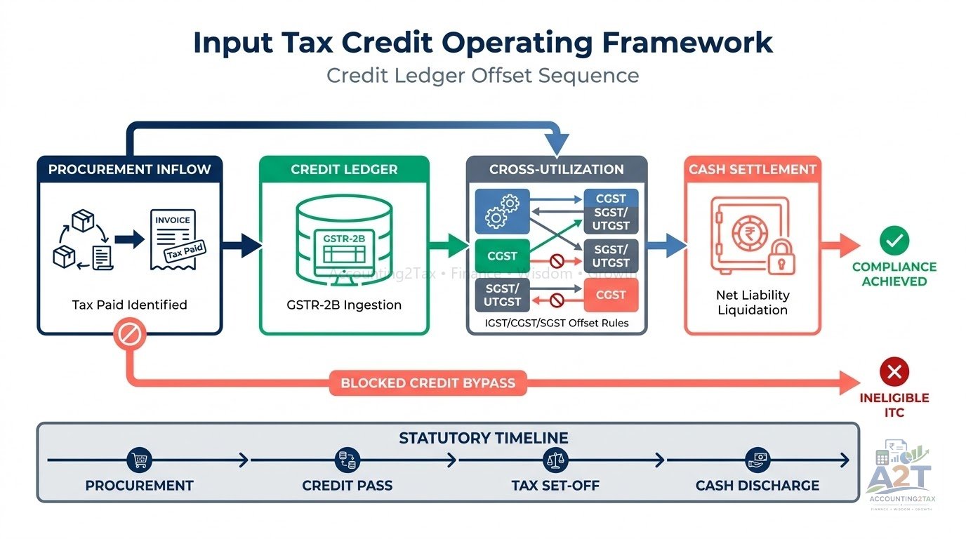 Input Tax Credit Explained: How GST Paid on Purchases Can Be Treated in India Framework & Roadmap